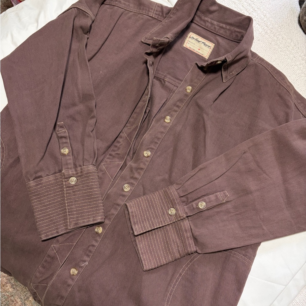 We The Free Women's Brown Shirt Jacket